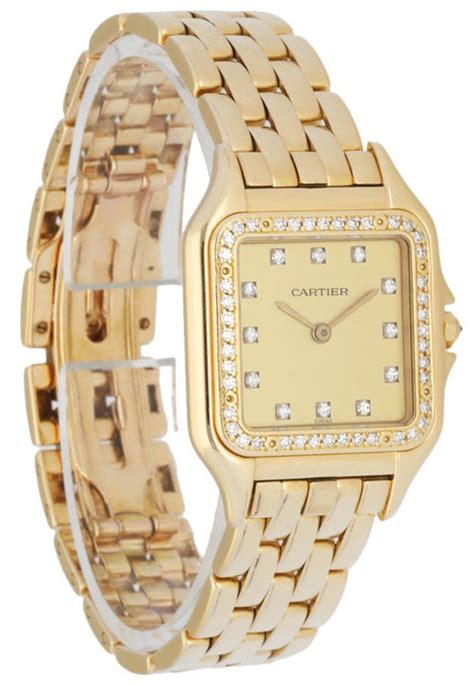cartier factory diamond watch